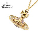 【10%OFFクーポン 4/1 0:00～4/2 9:59】ヴィヴィアン・ウエストウッド PINA BAS PELIFE PENDANT ネックレス・ペンダント Vivienne Westwood オーブ ゴールド レディース VV-63020114-R108