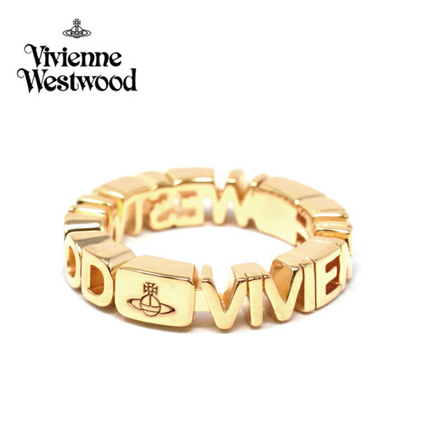 キングリング 【10%OFFクーポン 5/18 0:00～5/21 9:59】ヴィヴィアン・ウエストウッド NOTTINGHAM RING 指輪・リング Vivienne Westwood オーブ ロゴ ゴールド レディース VV-64040023-R001