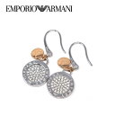 【10%OFFクーポン 4/1 0:00～4/2 9:59】エンポリオアルマーニ ピアス EMPORIO ARMANI シルバー ピンクゴールド レディース EG3377040