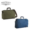 【最大2000円OFFクーポン 4/24 20:00～4/27 9:59】BRELIOUS ブレリアス ボストンバッグ カーキ ネイビー 旅行 出張 ビジネス