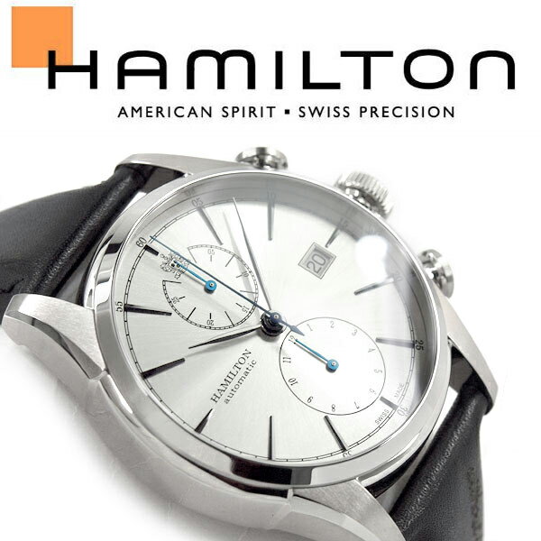 Hamilton AMERICAN CLASSIC SPIRIT LIBERTY AUTO CHRONOスイス製 自動巻き手巻き付き 機械式 メンズ腕時計 H324167811960年代、スリムで洗練されたデザインから人気を博したベストセラ...