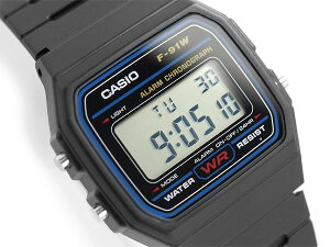 [ネコポス送料無料]CASIO COLLECTION F-91W-1JH カシオコレクション デジタル 腕時計 チプカシ 国内正規品