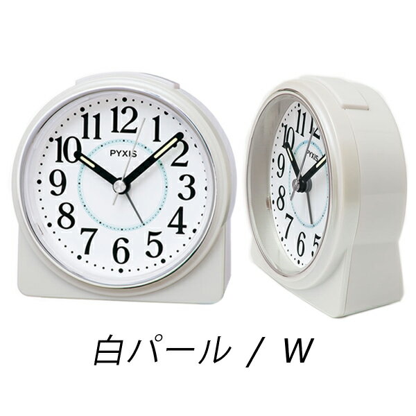 【10%OFFクーポン配布中 11/05〜11/11】 セイコークロック 置き時計 目覚まし時計 スイープセコンド(連続秒針) スヌーズ NR451
