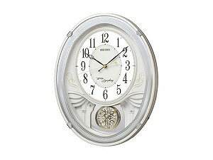 【10%OFFクーポン配布中 5/1〜5/6】 【SEIKO CLOCK】セイコー SEIKO からくり時計 電波時計 掛け時計 AM258W