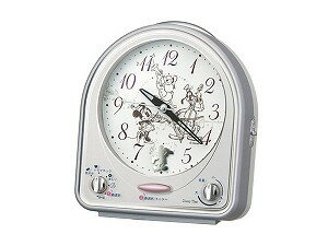 迪士尼 - 【SEIKO CLOCK】セイコー SEIKO ディズニータイム 目覚まし時計 FD464S