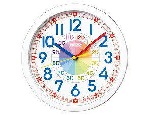 【最大2000円OFFクーポン 5/9〜5/16】【SEIKO CLOCK】セイコー SEIKO 知育時計 掛け時計 KX617W 【最大2000円OFFクーポン 5/9〜5/16】【SEIKO CLOCK】セイコー SEIKO 知育時計 掛け時計 KX617W