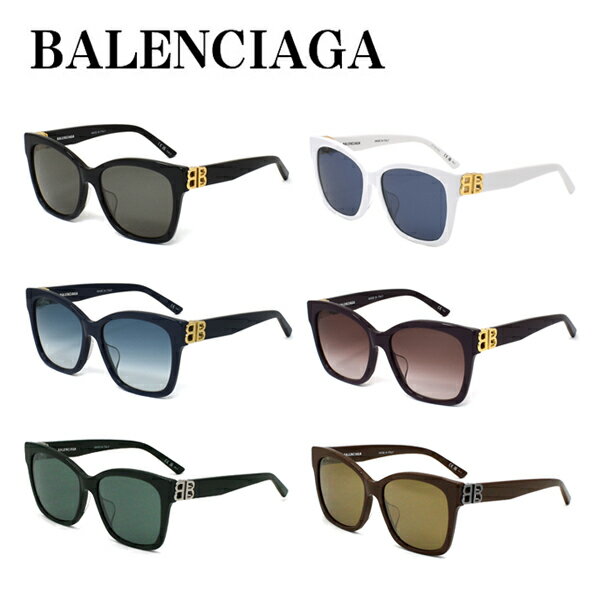 【最大2000円OFFクーポン 4/24 20:00～4/27 9:59】バレンシアガ サングラス BALENCIAGA 正規品 アジアンフィット UVカット 紫外線カット メンズ レディース ユニセックス BB0102SA