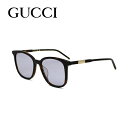 【10%OFFクーポン 5/1 0:00～5/7 9:59】グッチ サングラス GUCCI 正規品 アジアンフィット UVカット 紫外線カット メンズ レディース ユニセックス GG1158SK-004