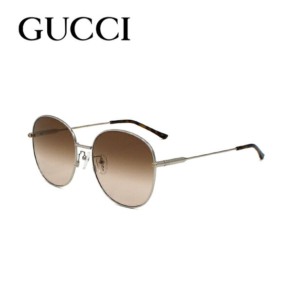 グッチ サングラス（レディース） 【10%OFFクーポン 6/1 0:00～6/2 9:59】グッチ サングラス GUCCI 正規品 アジアンフィット UVカット 紫外線カット メンズ レディース ユニセックス GG1416SK-002