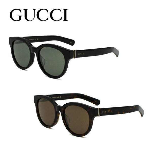【最大2000円OFFクーポン 5/9〜5/16】グッチ サングラス ユニセックス ブラック×グレー/ハバナ×ブラウン GUCCI アジアンフィット UVカット 紫外線カット メンズ レディース GG1511SK