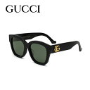【10%OFFクーポン配布中 6/5〜6/10】 グッチ サングラス ユニセックス ブラック×グレー GUCCI アジアンフィット UVカット 紫外線カット メンズ レディース GG1550SK-001(4)