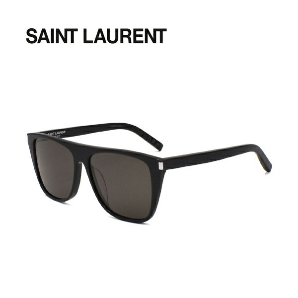 【10%OFFクーポン配布中 6/18?6/21】 サンローラン サングラス SAINT LAURENT 正規(guī)品 アジアンフィット UVカット 紫外線カット メンズ レディース ユニセックス SL1F-001