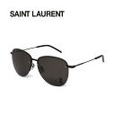 【最大2000円OFFクーポン 4/24 20:00～4/27 9:59】サンローラン サングラス SAINT LAURENT 正規品 アジアンフィット UVカット 紫外線カット メンズ レディース ユニセックス SL328KM-001