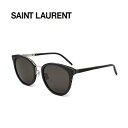 【最大2000円OFFクーポン 4/24 20:00～4/27 9:59】サンローラン サングラス SAINT LAURENT 正規品 アジアンフィット UVカット 紫外線カット メンズ レディース ユニセックス SLM101-001