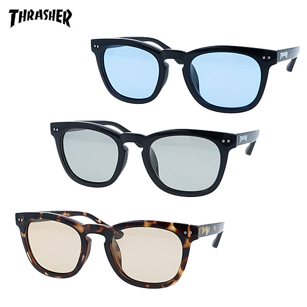 【ブランド名】スラッシャー【シリーズ名】【商品番号】THR-1051PH-BK-BLC THR-1051PH-BK-SMC THR-1051PH-DM-BRC【種類】偏光サングラス【カラー】ライトブルー→グレー調光偏光：THR-1051PH-BK-BLCスモーク→ダークスモーク調光偏光：THR-1051PH-BK-SMCブラウン→ダークブラウン調光偏光：THR-1051PH-DM-BRC【仕様】紫外線透過率：1％以下可視光線透過率：・BK-BLC：16％・BK-SMC：13％・DM-BRC：21％【サイズ】レンズ：約5.1cm×約4.1cmブリッジ：約22mmテンプル：約14.2cm横幅：約14.4cm【付属品】専用ソフトケース【備考欄】※入荷時期や仕様変更により付属する物やカラー・デザインが画像と異なる場合がございます。スラッシャー 偏光サングラス ユニセックス ライトブルー→グレー調光偏光 スモーク→ダークスモーク調光偏光 ブラウン→ダークブラウン調光偏光 偏光レンズ メンズ レディース THR-1051PH-BK-BLC THR-1051PH-BK-SMC THR-1051PH-DM-BRCスラッシャーは、1981年にエドワード・リギンズによってアメリカ・サンフランシスコで創設された、スケートボード専門誌から生まれたスケートブランドです。最初はスケーター向け雑誌としてスタートしましたが、その後、ファッションブランドとしても人気を獲得し、世界中で愛されるブランドとなりました。ブランド名スラッシャー商品番号THR-1051PH-BK-BLC THR-1051PH-BK-SMC THR-1051PH-DM-BRC種類偏光サングラスカラーライトブルー→グレー調光偏光：THR-1051PH-BK-BLCスモーク→ダークスモーク調光偏光：THR-1051PH-BK-SMCブラウン→ダークブラウン調光偏光：THR-1051PH-DM-BRC仕様紫外線透過率：1％以下可視光線透過率：・BK-BLC：16％・BK-SMC：13％・DM-BRC：21％サイズ・重量レンズ：約5.1cm×約4.1cmブリッジ：約22mmテンプル：約14.2cm横幅：約14.4cm付属品専用ソフトケース備考欄※入荷時期や仕様変更により付属する物やカラー・デザインが画像と異なる場合がございます。