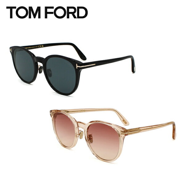 【最大2000円OFFクーポン 5/9〜5/16】トム・フォード サングラス ユニセックス ブラック×グレー/ピンク×ピンク アジアンフィット UVカット 紫外線カット FT1052-K