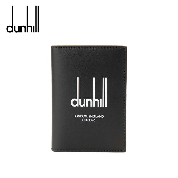 ダンヒル 名刺入れ メンズ ダンヒル レガシー クレジットカードケース Dunhill LEGACY カードケース 名刺入れ レザー ブラック メンズ 22R2470DP