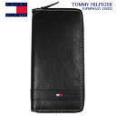 【10%OFFクーポン配布中 7/18~7/21】 トミーヒルフィガー SUPERWAXY 財布 ブラック:13X023-BK