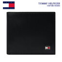 【10%OFFクーポン配布中 7/18~7/21】 トミーヒルフィガー OXFORD 財布 ブラック:25X003-BK