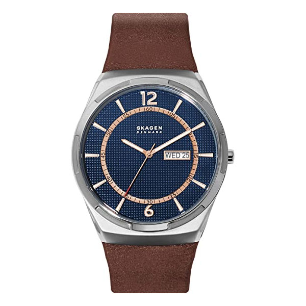 SKAGEN スカーゲン Melbye メルビー メンズ クォーツ 腕時計 ネイビー SKW6574