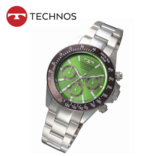 メーカー正規品】TECHNOS テクノス 腕時計 メンズ クロノグラフ