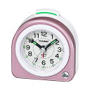 【10%OFFクーポン配布中 8/1~8/3】 CASIO CLOCK カシオ クロック 置き時計 置時計 目覚まし時計 スヌーズ機能 ピンク TQ-145-4BJF【国内正規モデル】
