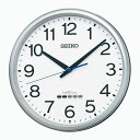 【10%OFFクーポン配布中 8/1~8/3】 SEIKO セイコークロック ホワイト 掛時計 電波クロック ZS254S