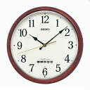 【10%OFFクーポン配布中 8/1~8/3】 SEIKO セイコークロック ホワイト 掛時計 電波クロック ZS256B