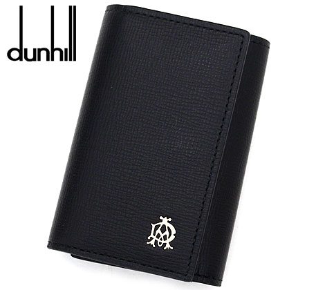 ダンヒル キーホルダー（レディース） dunhill ダンヒル FULHAM キーホルダー・キーケース ブラック