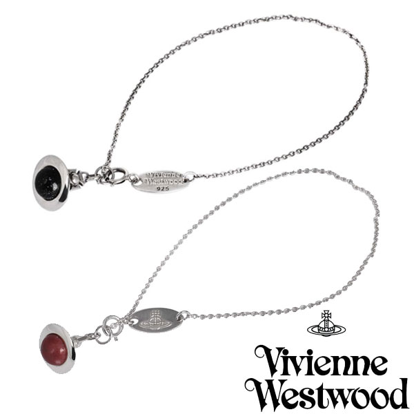 ヴィヴィアンウエストウッド 【最大2000円OFFクーポン 4/24 20:00～4/27 9:59】Vivienne Westwood ヴィヴィアンウエストウッド レディース シルバー×レッドシルバー×ブラック ブレスレット オーブ 王冠 V106-02