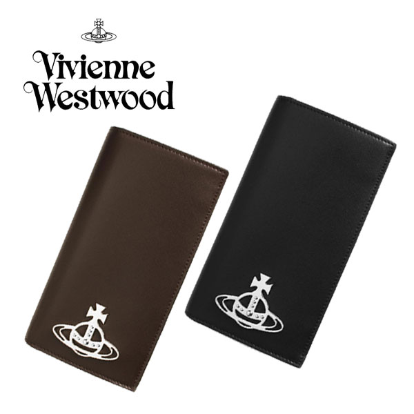 Vivienne Westwood ヴィヴィアンウエストウッド KENT ケント 財布 ブラウン ブラック VV-51050050-40187