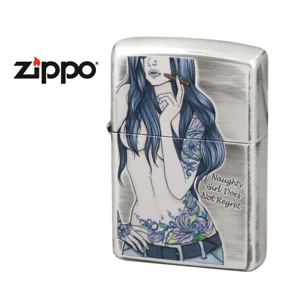 セクシーＺｉｐｐｏ 【ZIPPO】 ジッポー オイルライター SEXY GIRL セクシーガール 銀いぶし SG-KA zippo ジッポ ライター 喫煙具