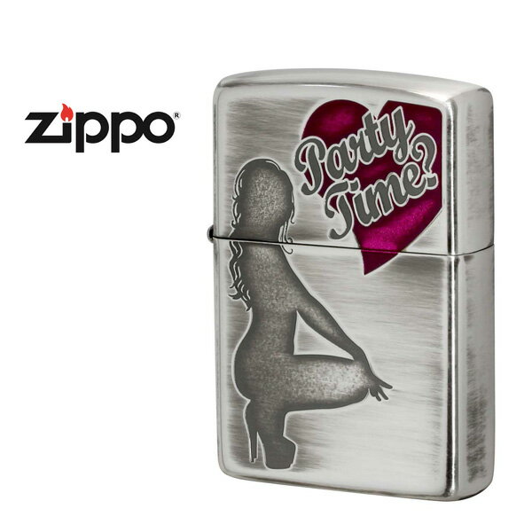 セクシーＺｉｐｐｏ 【10%OFFクーポン 6/1 0:00～6/2 9:59】【ZIPPO】 ジッポー オイルライター SEXY GIRL セクシーガール 銀いぶし SG-KB zippo ジッポ ライター 喫煙具