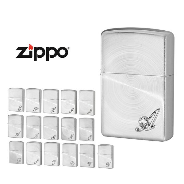 ペア zippo 【ZIPPO】 ジッポー オイルライター イニシャルシリーズ SSP シルバー zippo ジッポ ライター 喫煙具 ペア ギフト プレゼント