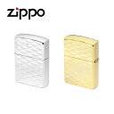 ジッポー 162 アーマー ライター メンズ シルバー/ゴールド ダイヤカット ZIP-DC1