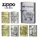 【最大2000円OFFクーポン 4/24 20:00～4/27 9:59】ジッポー アイ ライク ミート ライター ZIPPO ひつじ チキン ブタ ウシ ZIP-LIKE-MEAT