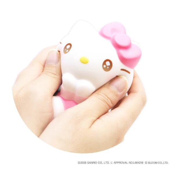 【正規品】サンリオ うるきゅんマシュマロスクイーズ ハローキティ クロミ onenessbiyou-10000028 ONE-NESS SHOP サンプル画像3