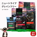 犬用 ドッグフード (ドライ) ビーフ&ツナwithグリーントライプ 無添加 グレインフリー 穀物不使用 犬用フード ニュートライプ 全年齢犬用 ドライフード 正規品 送料無料