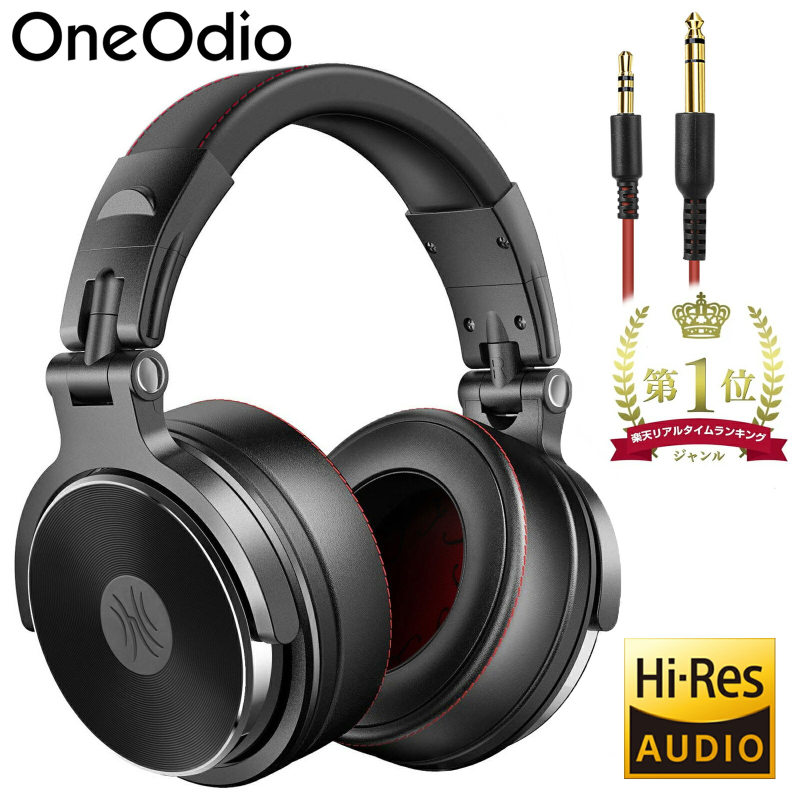 OneOdio Pro50 ͭ إåɥۥ  ϥ쥾 ޥդ ⲻ إåɥ 50mmɥ饤С 3.5mm 㲻 ˥إåɥۥ ѥ ޥ  DJ ̩ķ С䡼 ڴ  Ż ԥ ߥ  PS4 Android Zoom Teams Skype ̵ 