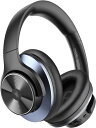 【有線無線両用】OneOdio A10 ワイヤレス ヘッドホン 62時間再生 Bluetooth ヘッドフォン 無線 ハイブリッド ANCノイズキャンセリング 外音取り込み 有線ヘッドフォン マイク付き 密閉型 オーバーイヤーヘッドフォン軽量 音楽鑑賞 映画鑑賞 テレビ iPhone Andoroid PC PS4用
