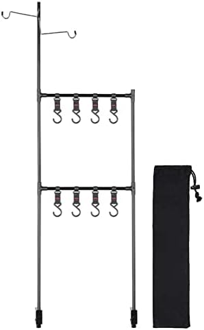 多機能ハンガーラック キャンプラック ランタンスタンド 2段タイプ アウトドア キャンプ テーブル 収納 組み立て簡単 コンパクトで多機能！アウトドアテーブルを拡張する収納ラック キャンプやピクニックをもっと快適に コンパクト収納: 使用しない時は折りたたんでコンパクトに収納できます。 バックパックにも簡単に収まり、持ち運びが楽です。 多層設計: シングルレイヤー、シングルレイヤー+ポール、ダブルレイヤー+ポールの3種類の高さ調節が可能。 様々なシーンに合わせて使い分けられます。 耐久性抜群: 鉄とアルミ合金を使用しており、丈夫で長持ちします。 大容量収納: テーブルの上のスペースを有効活用でき、食器や調理器具などを整理整頓できます。 簡単設置: テーブルに取り付けるだけで、すぐに使用できます。 ☆キャンプやピクニックが好きな方 ☆アウトドアで料理をすることが多い方 ☆テーブルの上のスペースを有効活用したい方 ☆収納力のあるキャンプギアをお探しの方 ・素材: 鉄、アルミ合金 ・サイズ: ダブルレイヤー+ポール: 長さ116cm × 幅36cm ・重量: ダブルレイヤー+ポール: 560g ・対象: 厚さ8mm〜25mmのテーブルトップ、直径12mmのアルミロッド ※ご注文後、直ちに発送手配を進めるため、ご注文後のキャンセルやお届け先ご住所などの変更には対応できません。 ※4営業日以内の発送後、4〜10日程度で到着予定となっております。 主にポスト投函の配送方法となりますが、発送状況により配送会社等が変更になる場合があります。