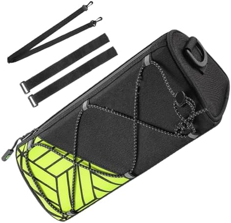 自転車 ハンドルバー バッグ 防水 大容量 スマホホルダー付き アクセサリー収納 ロードバイク マウンテンバイク