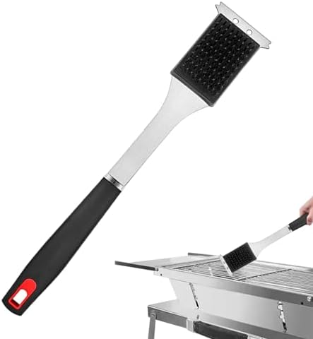樂天商城 - バーベキューコンロ ブラシ 掃除用ブラシ BBQ ブラシ ステンレス グリル 掃除 道具 焼き網 クリーナー 焦げ付き取り スクレーパー アウトドア キャンプ