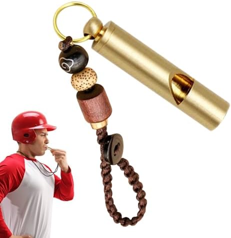 ホイッスル 真鍮製 サバイバル キーホルダー 大音量 登山 キャンプ 遭難 アウトドア 商品説明 優れた耐久性: 頑丈な真鍮製で、比類のない耐久性があり、損傷に強いです。摩耗やひび割れ、破損に強く、長期間にわたり機能します。 大音量: 屋外でのサバイバルシーンのために設計されており、遠くまで聞こえる大音量を発します。周囲の騒音に埋もれることなく、緊急時の遭難信号やチーム間のコミュニケーションに最適です。 多用途デザイン: キーホルダーやペンダントとしても使える、縁起の良い刻印入りデザインです。腐食に強い素材なので、屋外での使用も安心です。 持ち運びが簡単: 軽量でコンパクトなデザインに、取り付け用のループが付いており、キーリングやバックパック、ベルトに簡単に取り付けられます。緊急時やスポーツ、日常的な活動で素早く使えます。 幅広い用途: アウトドア、スポーツ、緊急時など、様々な場面で明確で鋭い音を発し、効果的な信号伝達を可能にします。 素材: 銅 パッケージ内容: 真鍮ホイッスル × 1 ※ご注文後、直ちに発送手配を進めるため、ご注文後のキャンセルやお届け先ご住所などの変更には対応できません。 ※4営業日以内の発送後、4～10日程度で到着予定となっております。 主にポスト投函の配送方法となりますが、発送状況により配送会社等が変更になる場合があります。