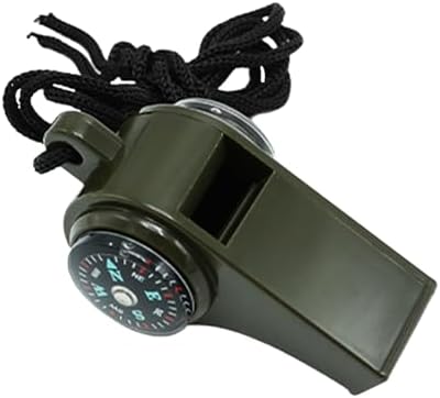 ホイッスル サバイバルホイッスル ラニヤード付き ABS素材 6x2.8cm 軽量 携帯最適化 キャンプ