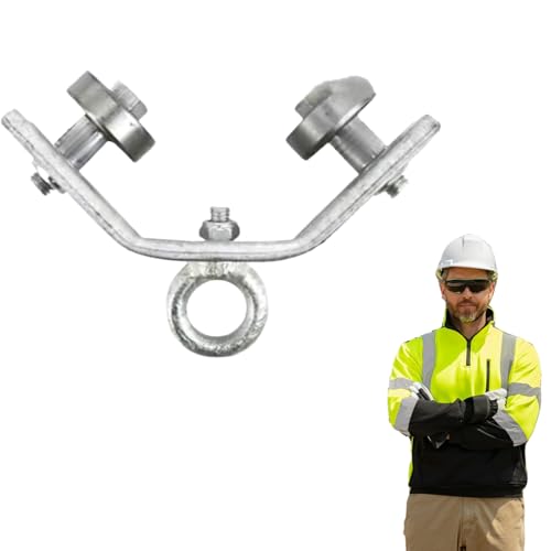 クレーンケーブルプーリー 40#/50# リフティングリングタイプ 高耐荷重 安定牽引