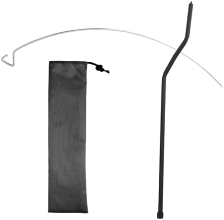 樂天商城 - ランタンスタンド キャンプ テーブル用 ランタンハンガー アルミ合金 軽量 62.5cm コンパクト 折りたたみ式 クランプ式 卓上 ランプポール アウトドア 釣り 収納袋付