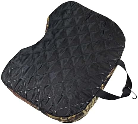 キャンプ クッション 座布団 防水 オックスフォード 40cm 厚手 7cm 厚型 カラビナ付 持ち運び 軽量 撥水 登山 釣り スポーツ観戦 アウトドア