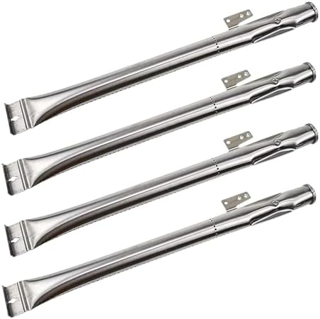 樂天商城 - グリルバーナーチューブ 4本 BBQパイプバーナー 交換部品 ステンレススチール製 耐久性 簡単取り付け グリル寿命延長 修理用 アクセサリー