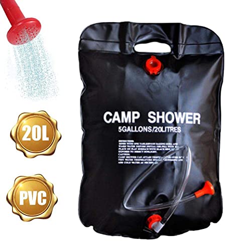 樂天商城 - ソーラーシャワーバッグ 20L アウトドア 簡易シャワー キャンプ 防災 太陽光 温水 サーフィン 海水浴 ポータブル 持ち運び 車中泊 水浴び 災害用 非常用